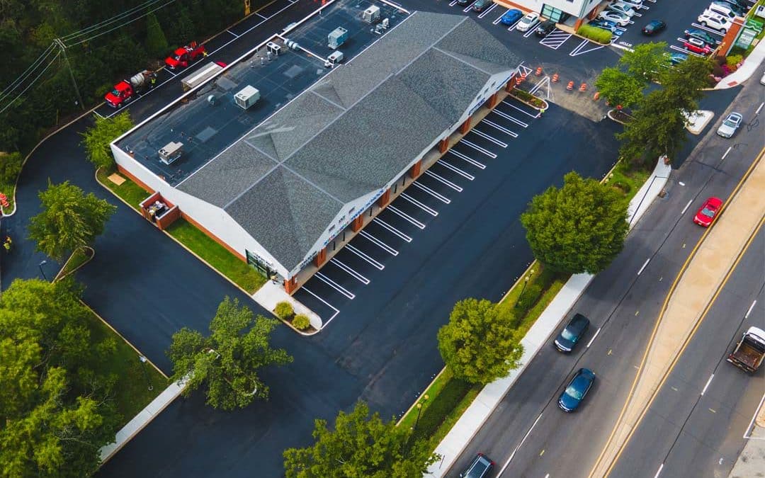 Retail Center – Milling, Paving & Line-Striping