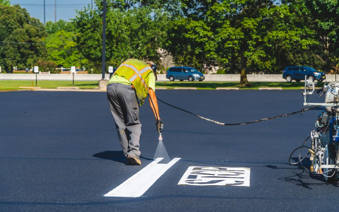 Parking Lot Line Striping Project