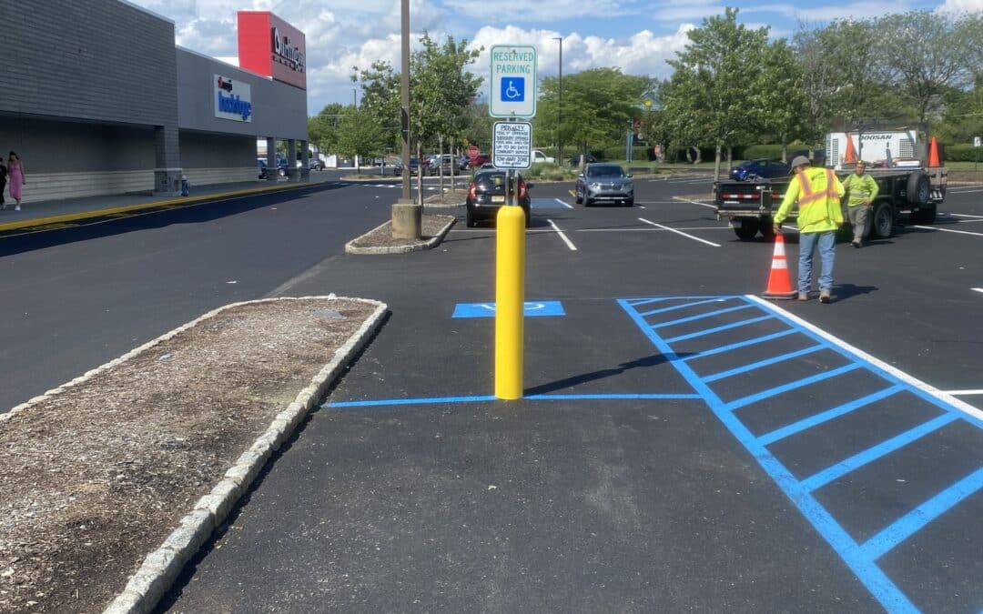 Burlington Coat – ADA Bollard Install